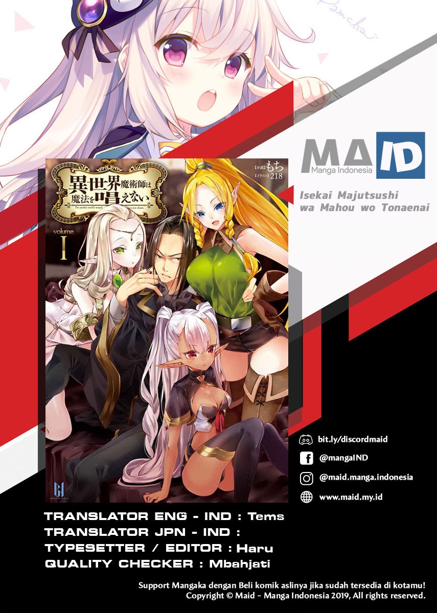 Baca Komik Isekai Majutsushi wa Mahou wo Tonaenai  Chapter 3 Gambar 1