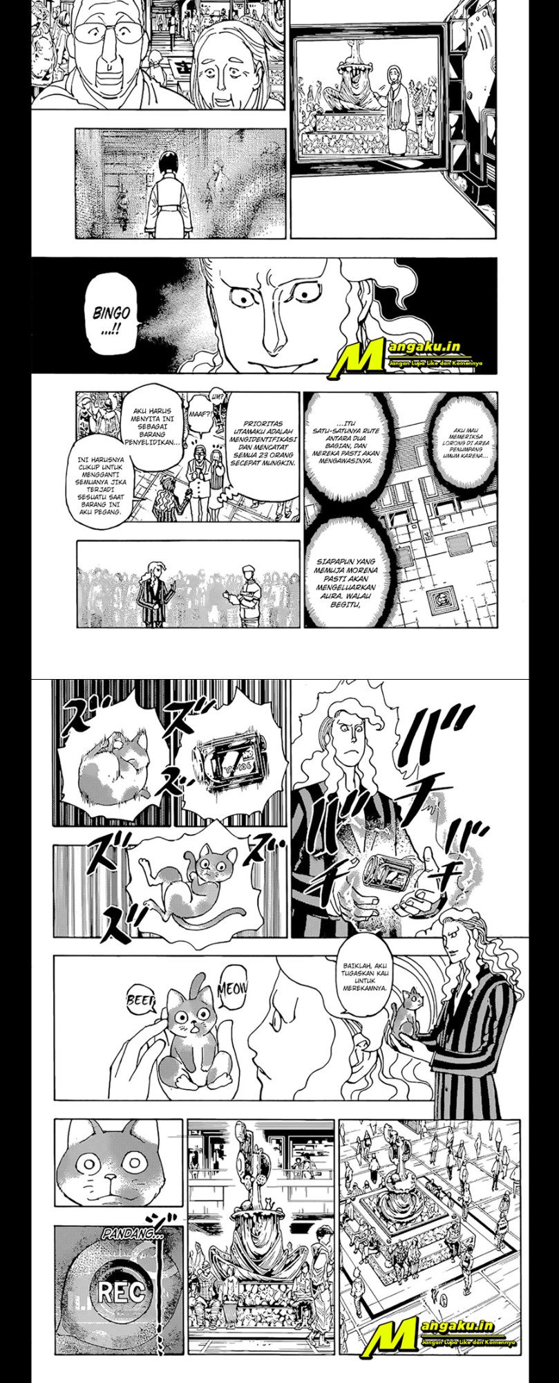 Hunter x Hunter Chapter 391 Gambar 4