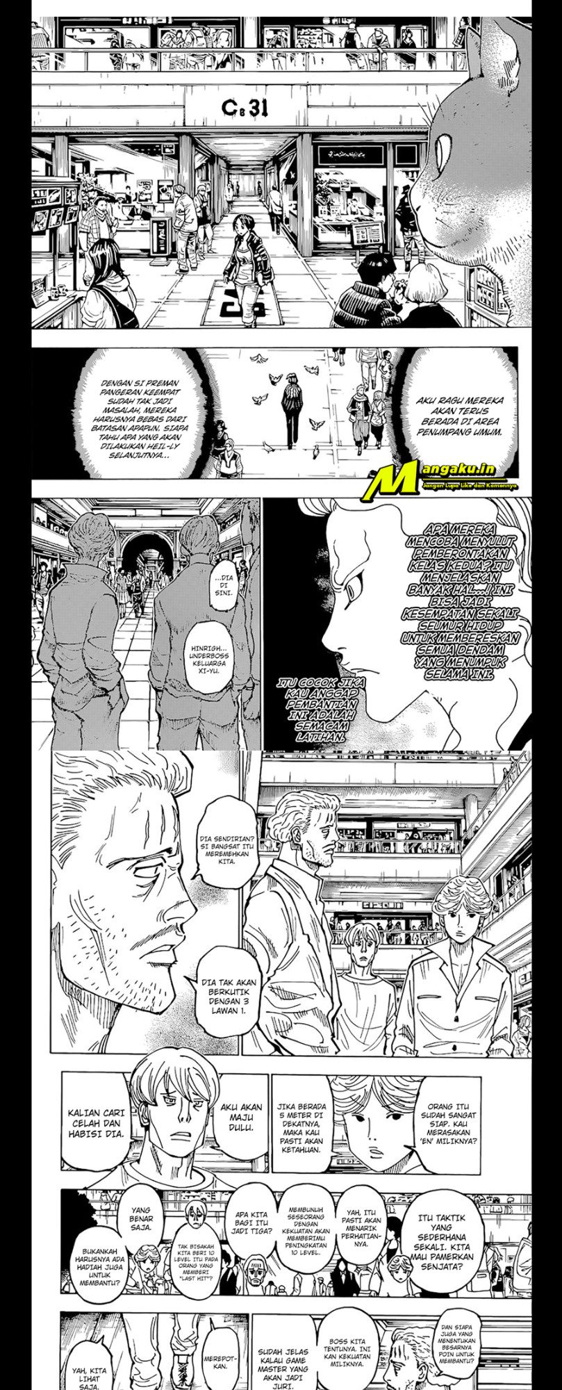 Hunter x Hunter Chapter 391 Gambar 5