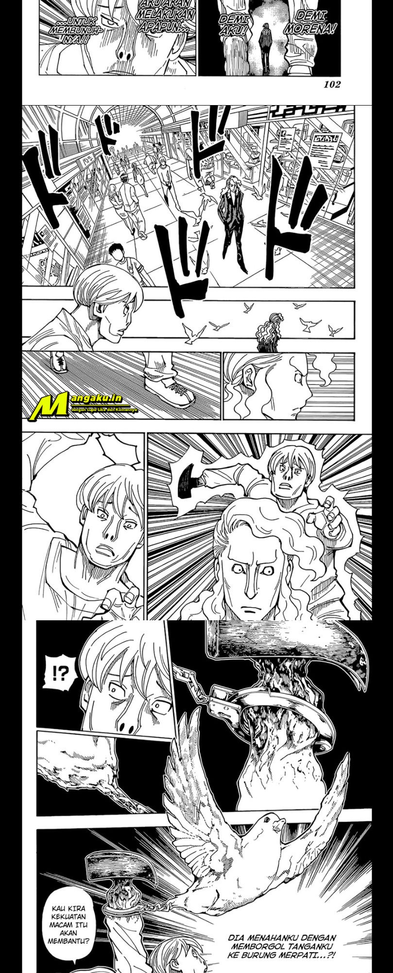 Hunter x Hunter Chapter 391 Gambar 7