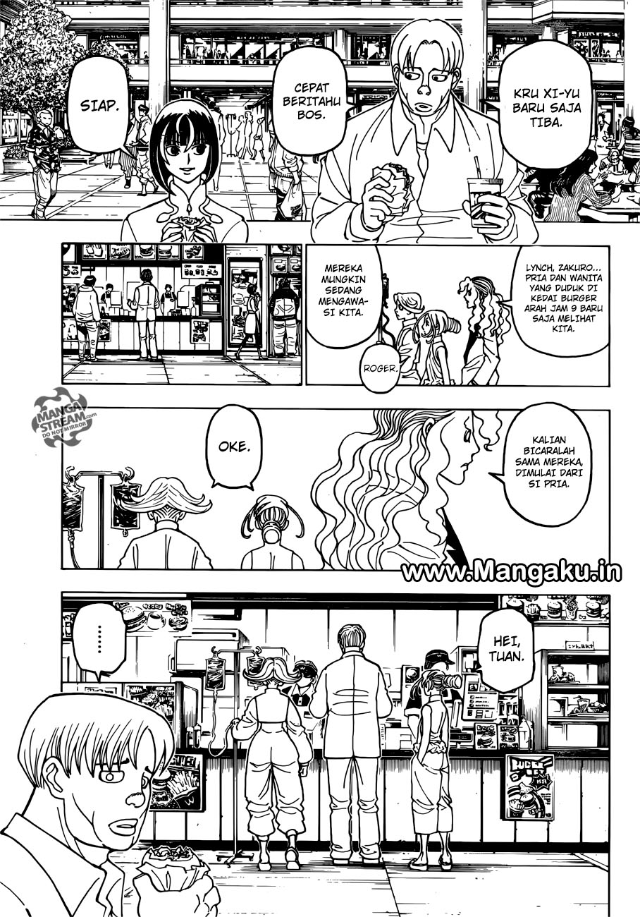 Hunter x Hunter Chapter 390 Gambar 10