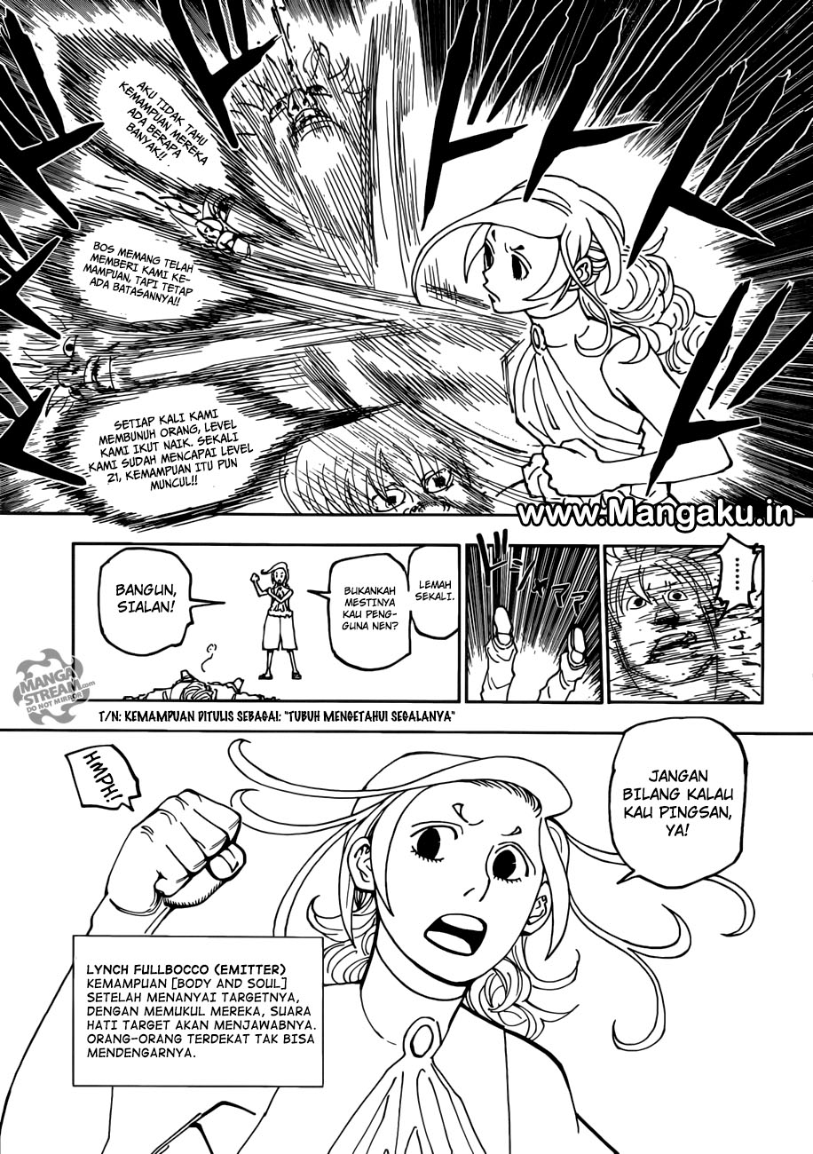 Hunter x Hunter Chapter 390 Gambar 18