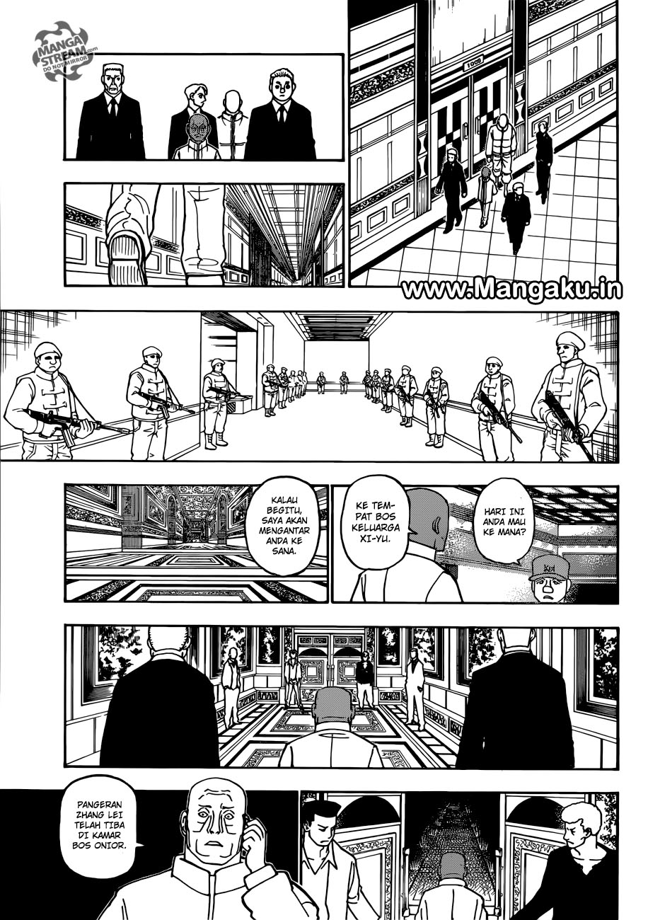 Hunter x Hunter Chapter 390 Gambar 4