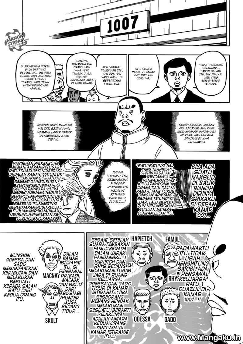 Hunter x Hunter Chapter 389 Gambar 12