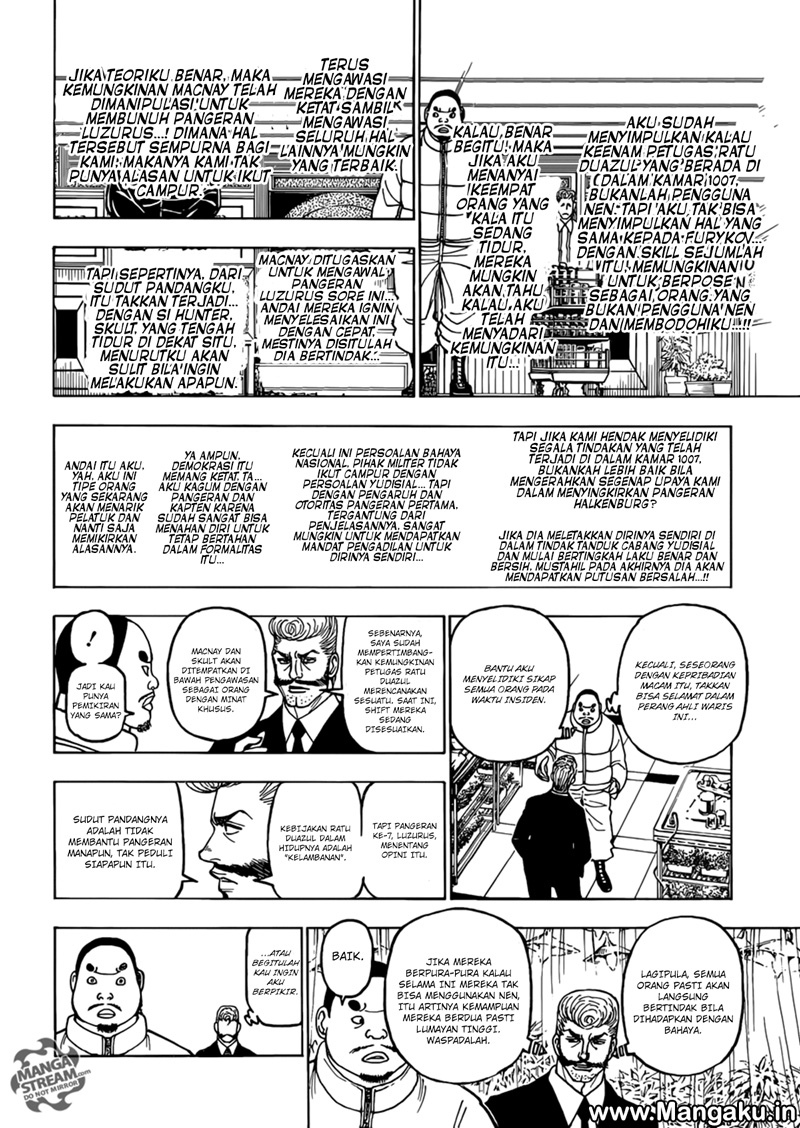 Hunter x Hunter Chapter 389 Gambar 13