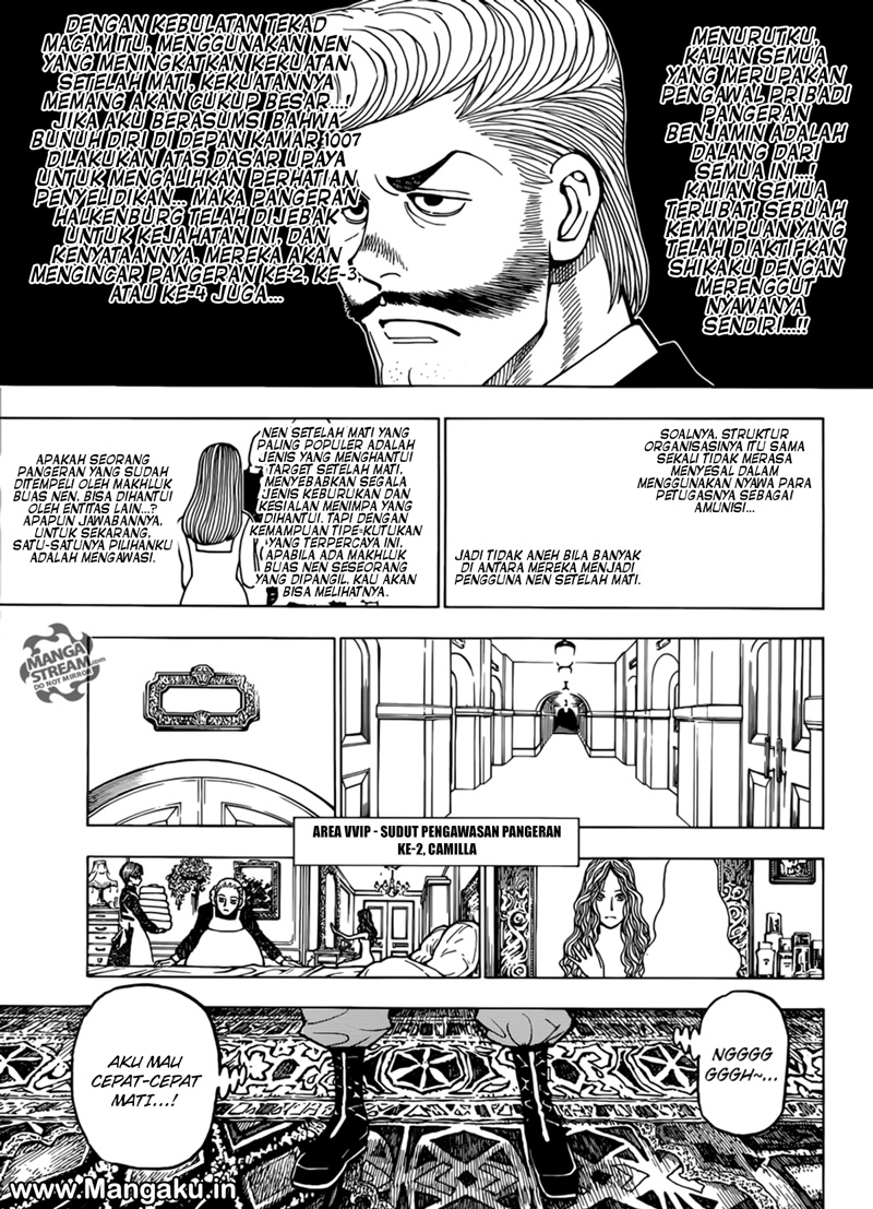 Hunter x Hunter Chapter 389 Gambar 14