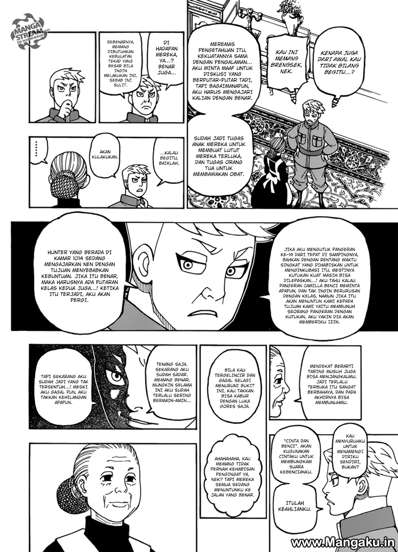 Hunter x Hunter Chapter 389 Gambar 19