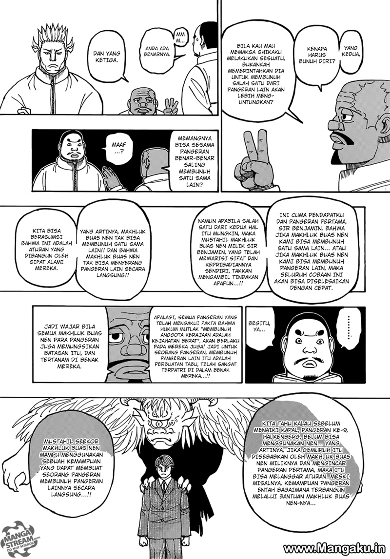 Hunter x Hunter Chapter 389 Gambar 4