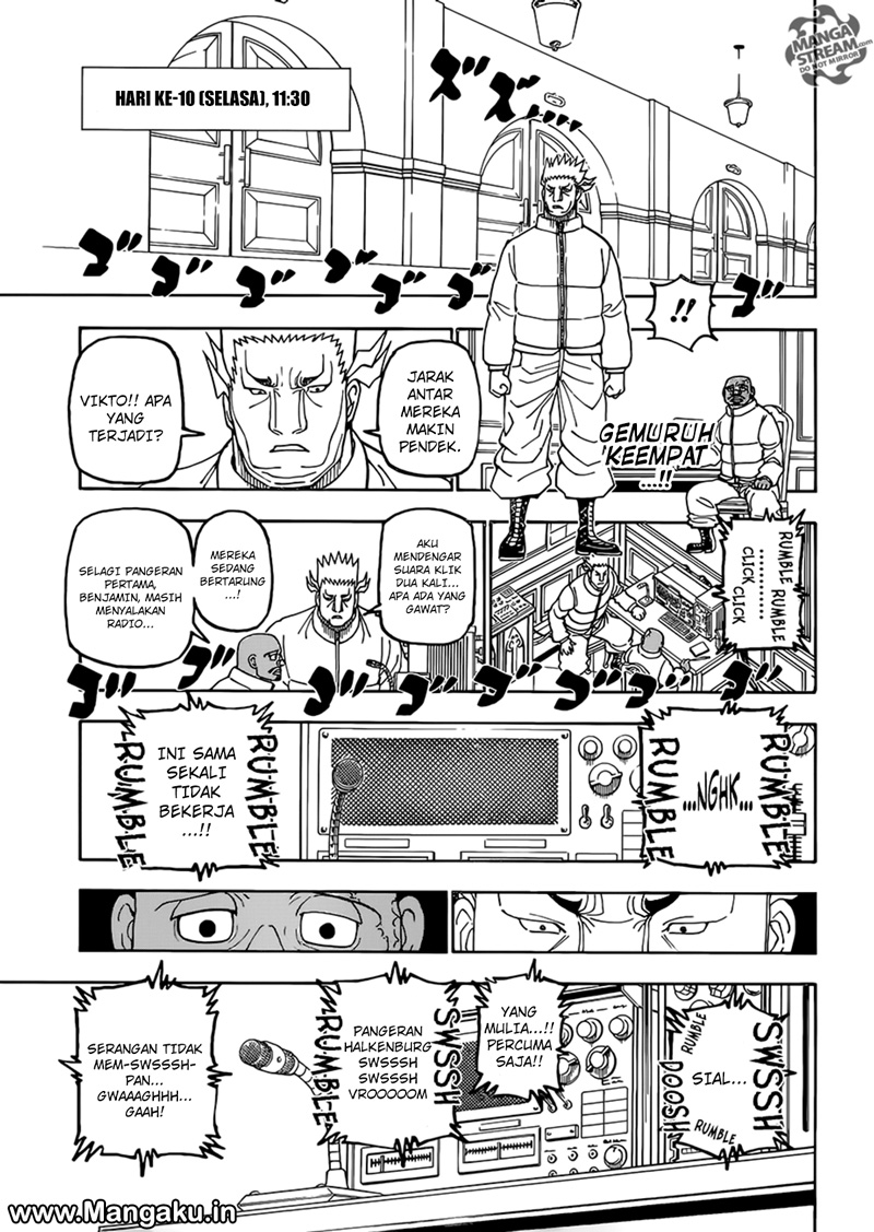 Hunter x Hunter Chapter 389 Gambar 6