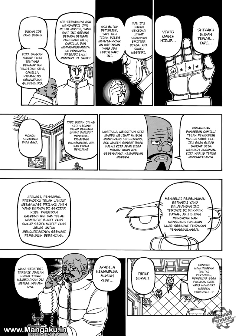 Hunter x Hunter Chapter 389 Gambar 8