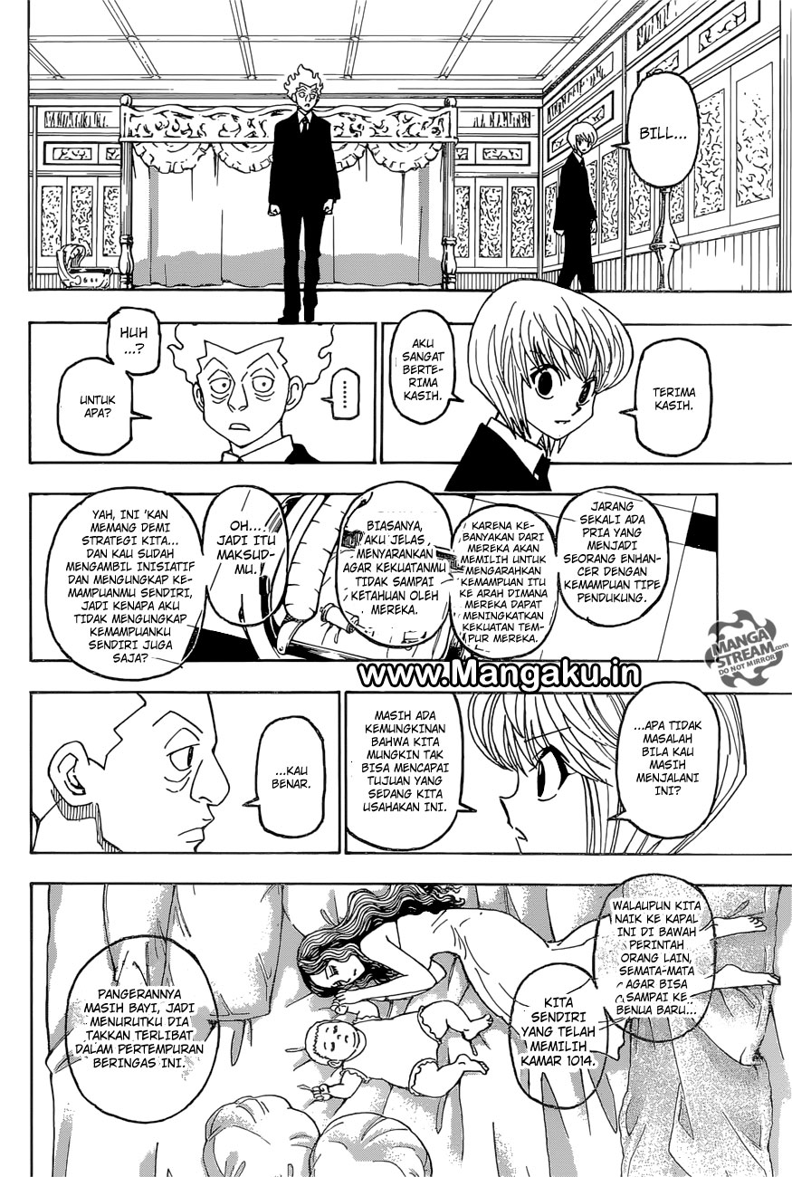 Hunter x Hunter Chapter 388 Gambar 15