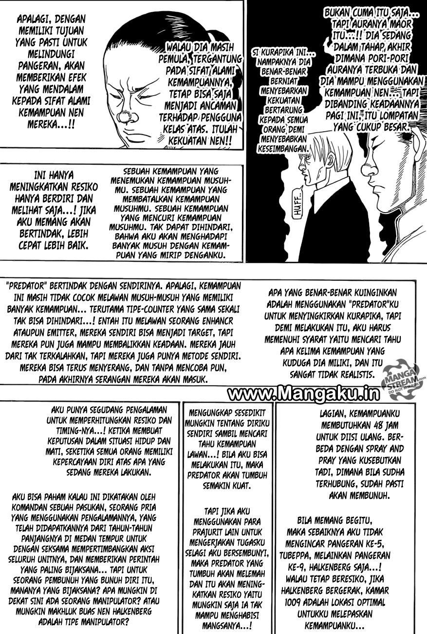 Hunter x Hunter Chapter 388 Gambar 18