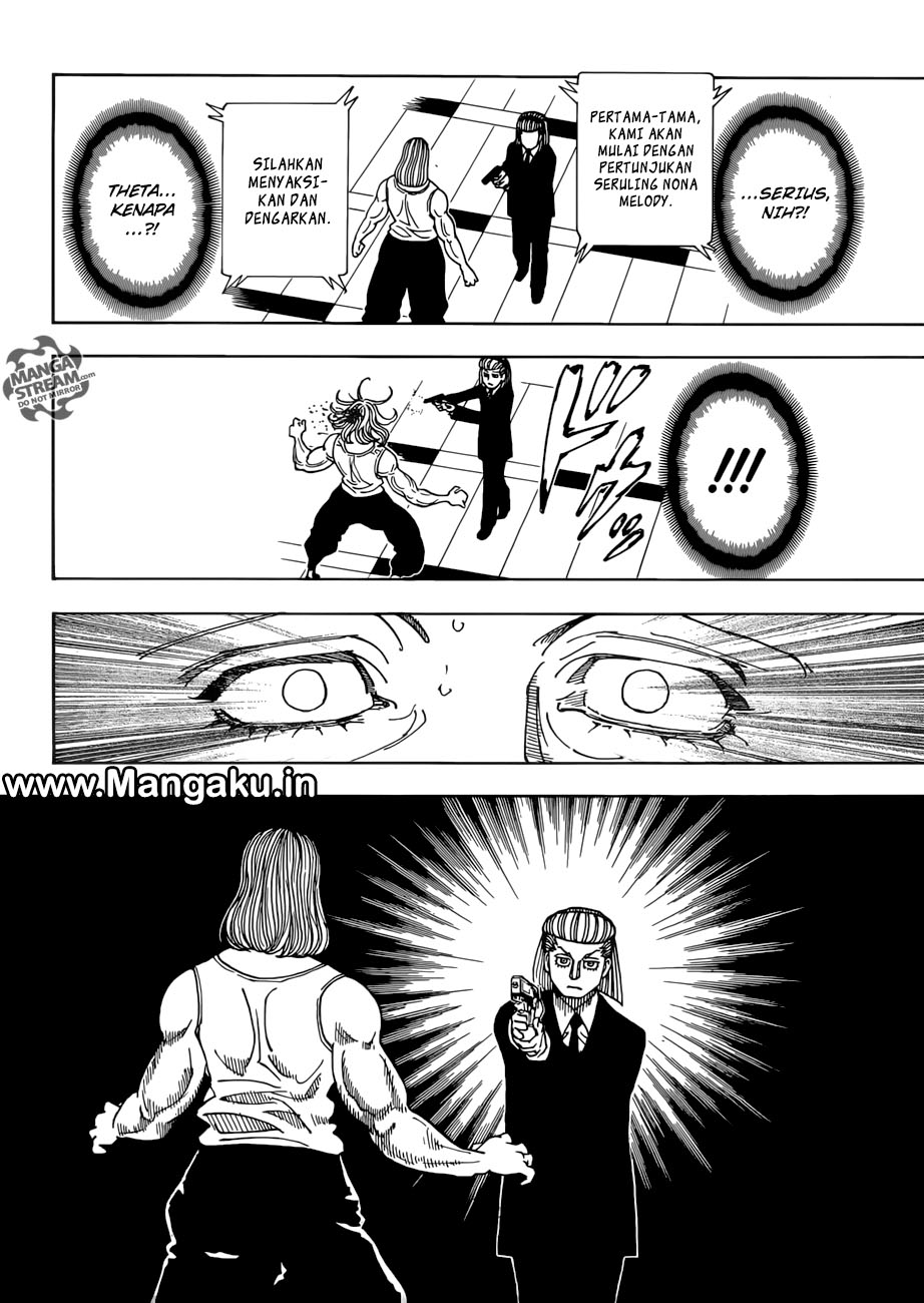 Hunter x Hunter Chapter 387 Gambar 13