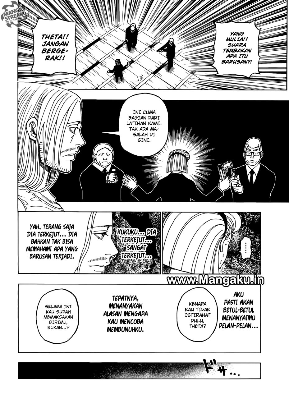 Hunter x Hunter Chapter 387 Gambar 17