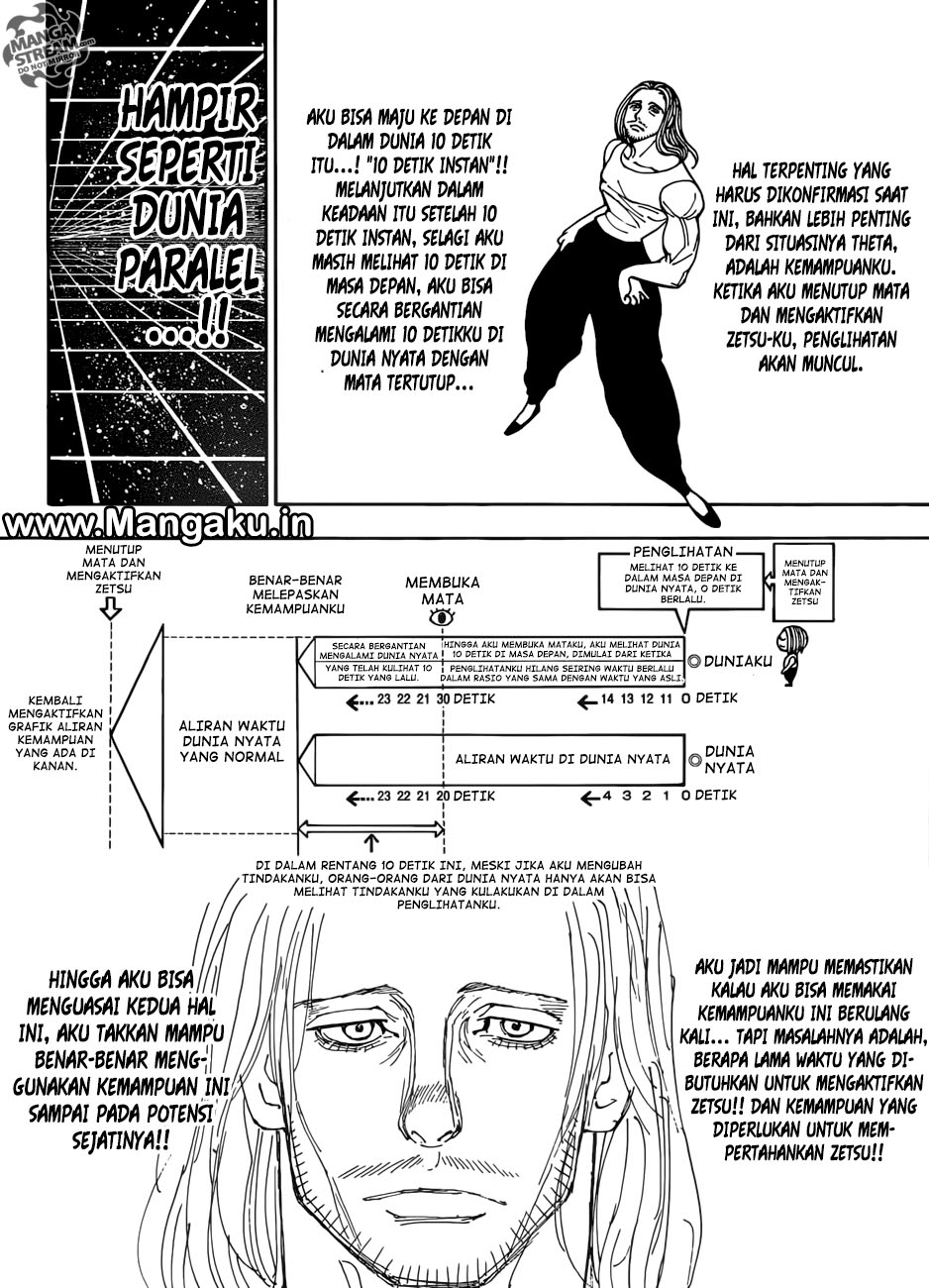 Hunter x Hunter Chapter 387 Gambar 19