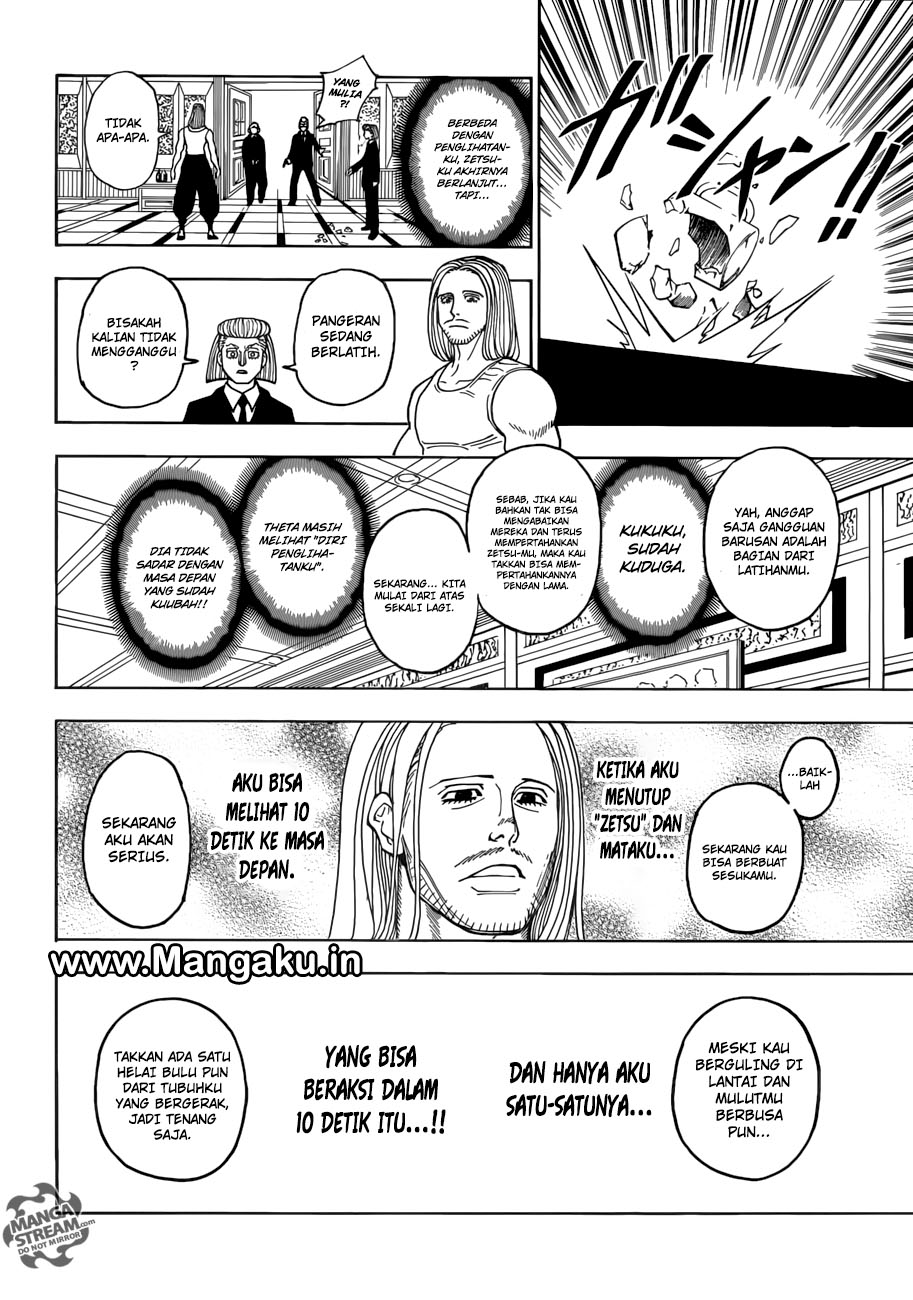 Hunter x Hunter Chapter 387 Gambar 9