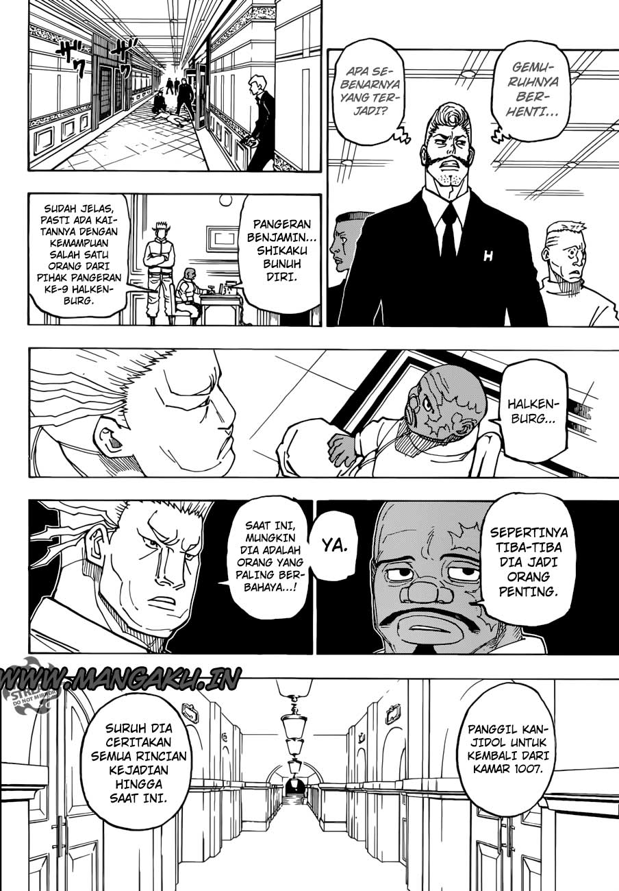 Hunter x Hunter Chapter 386 Gambar 13