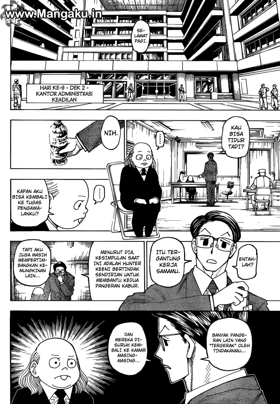 Hunter x Hunter Chapter 386 Gambar 3