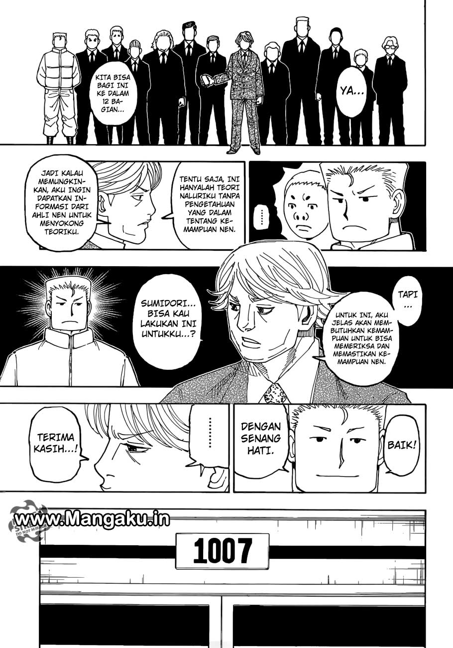 Hunter x Hunter Chapter 386 Gambar 8