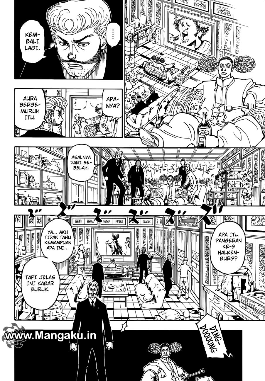 Hunter x Hunter Chapter 386 Gambar 9