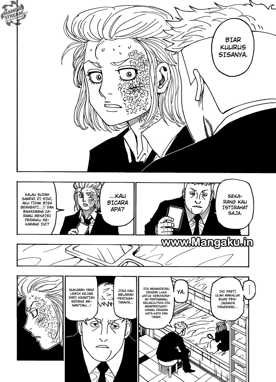 Hunter x Hunter Chapter 385 Gambar 19