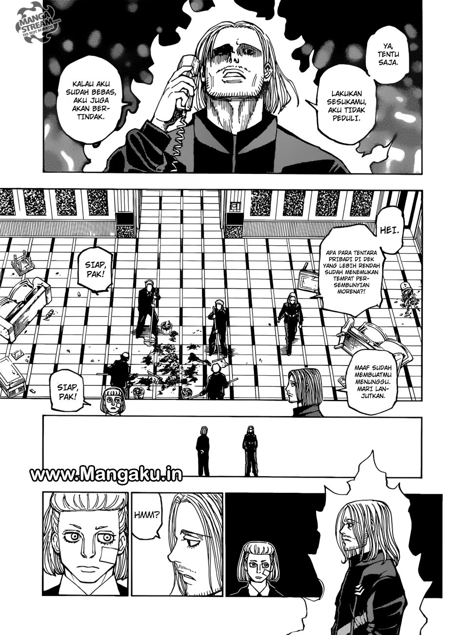 Hunter x Hunter Chapter 384 Gambar 10