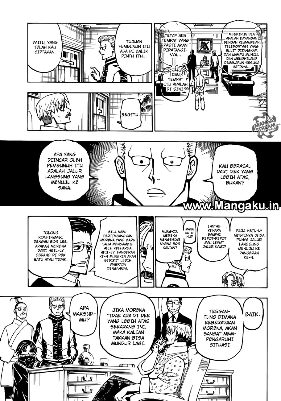 Hunter x Hunter Chapter 384 Gambar 4