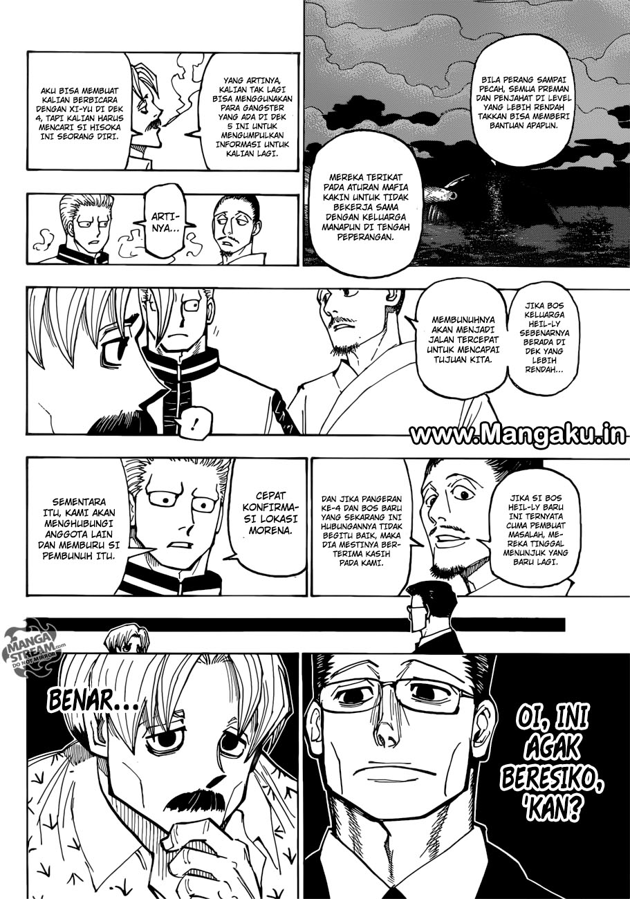 Hunter x Hunter Chapter 384 Gambar 7