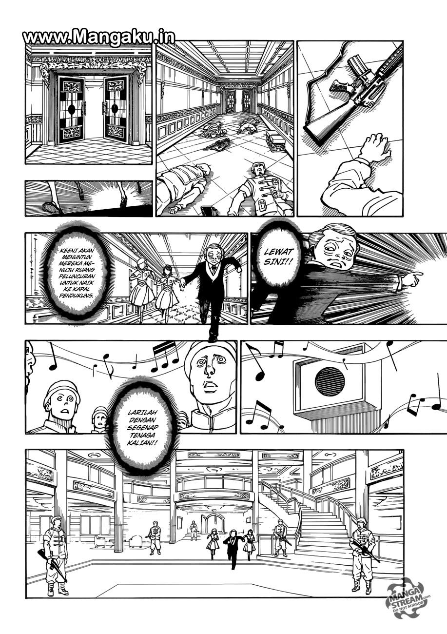 Hunter x Hunter Chapter 383 Gambar 10