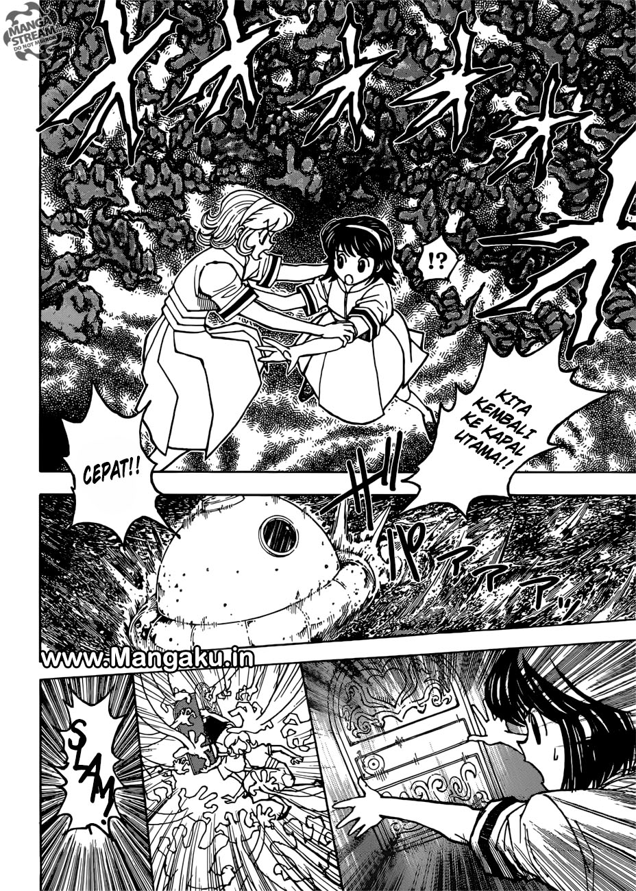 Hunter x Hunter Chapter 383 Gambar 16