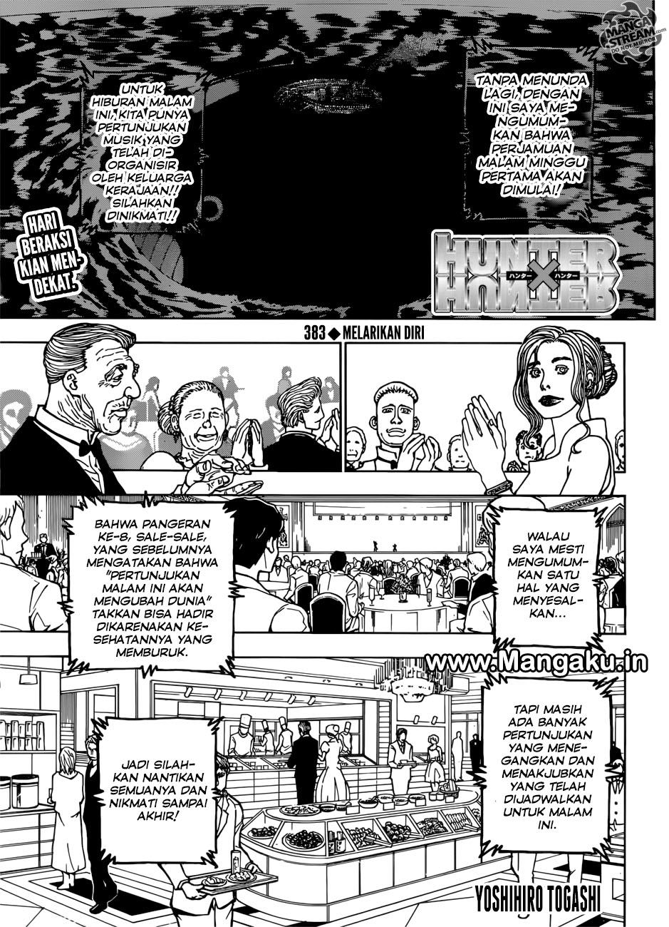 Baca Manga Hunter x Hunter Chapter 383 Gambar 2