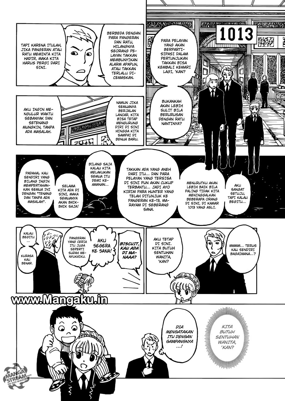 Hunter x Hunter Chapter 383 Gambar 5