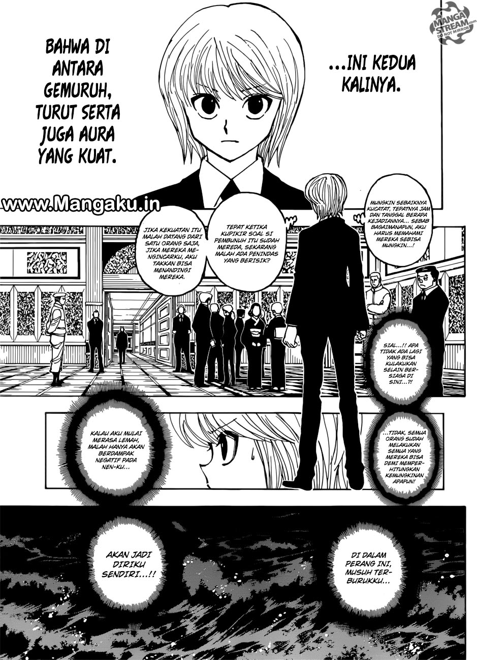 Hunter x Hunter Chapter 382 Gambar 17