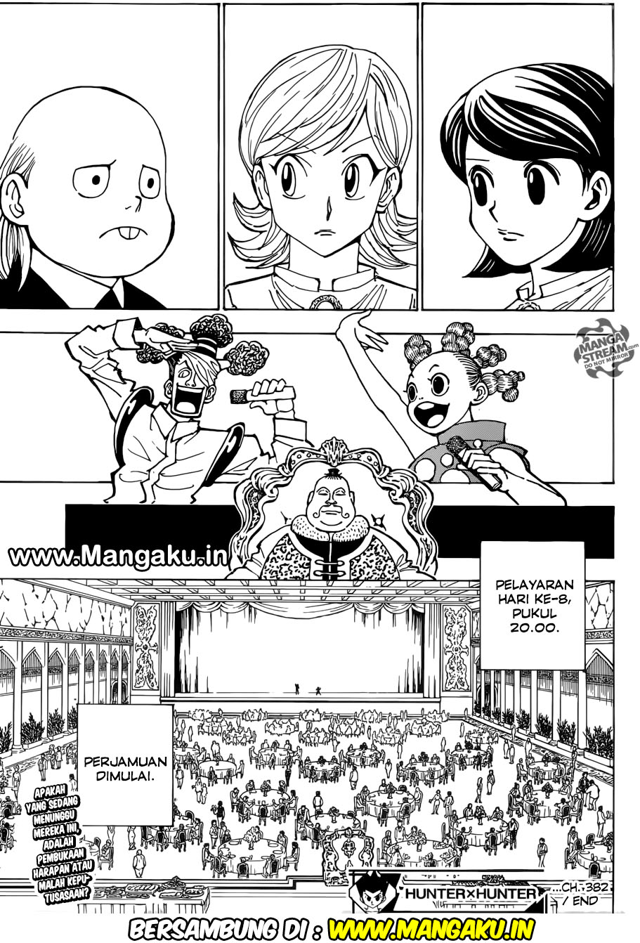 Hunter x Hunter Chapter 382 Gambar 19