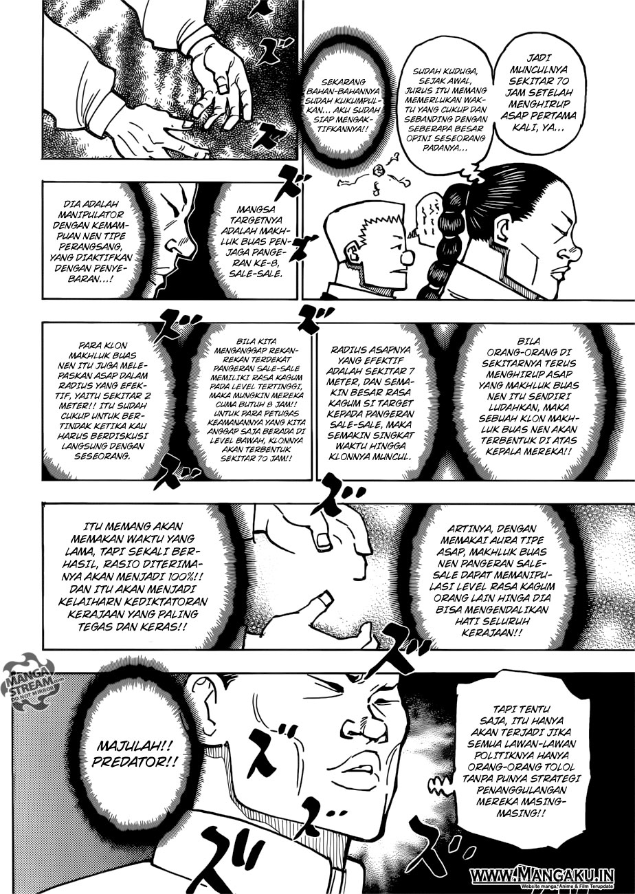 Hunter x Hunter Chapter 381 Gambar 12