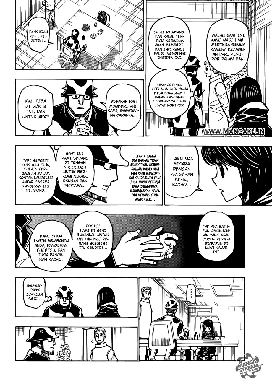 Hunter x Hunter Chapter 381 Gambar 4