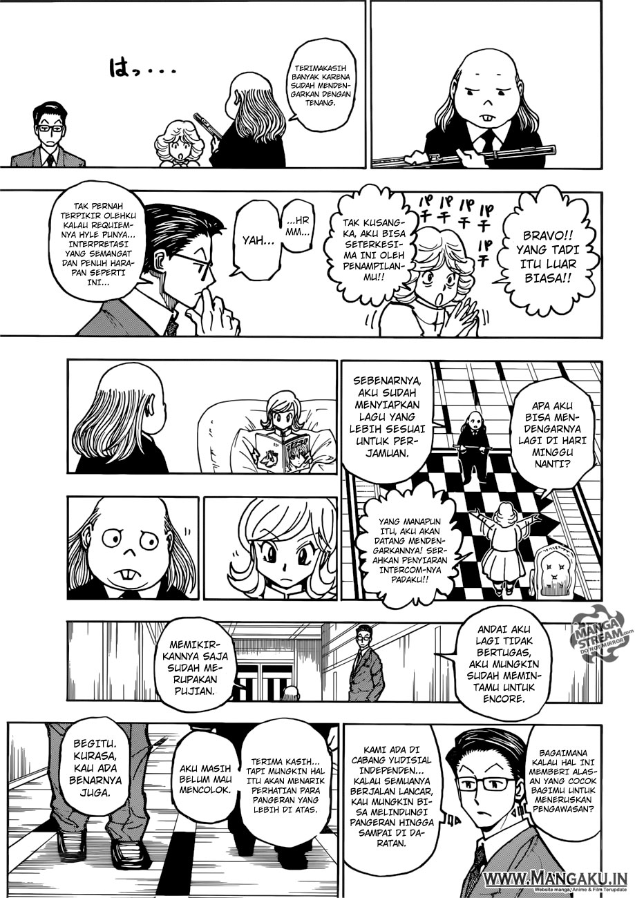 Hunter x Hunter Chapter 381 Gambar 9