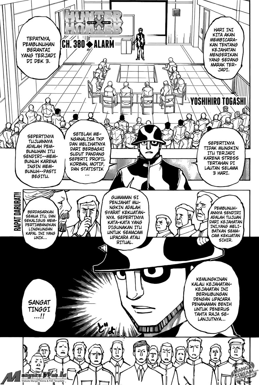 Baca Manga Hunter x Hunter Chapter 380 Gambar 2