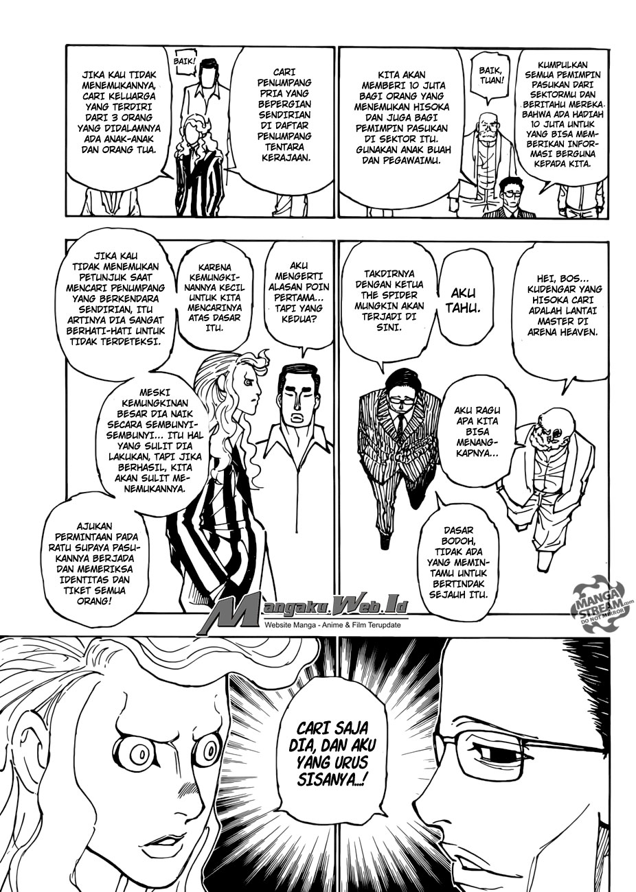 Hunter x Hunter Chapter 378 Gambar 6