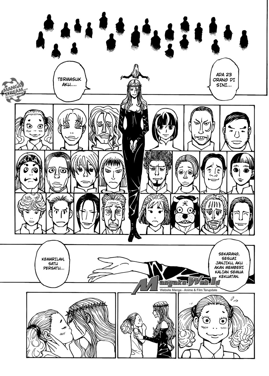 Hunter x Hunter Chapter 378 Gambar 8