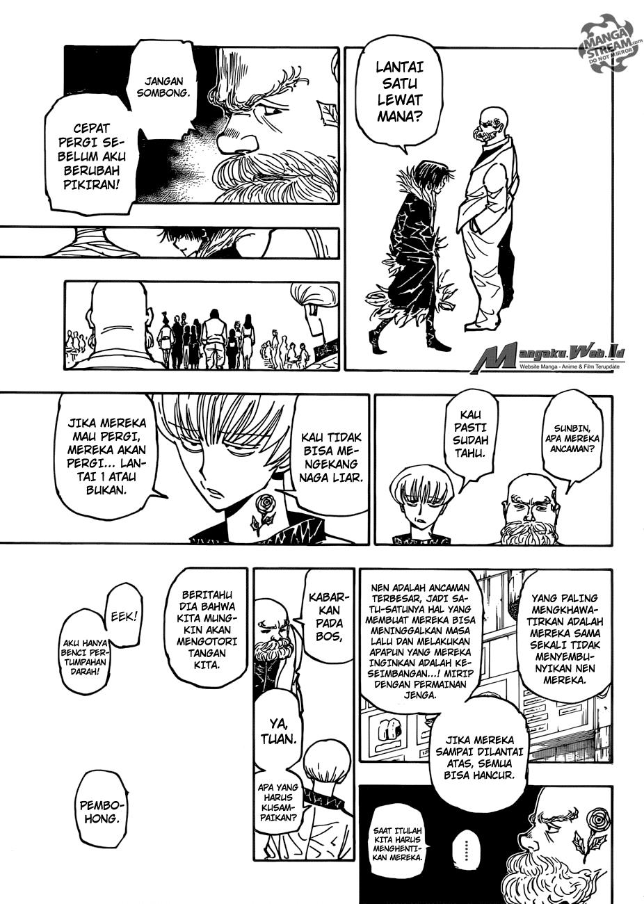 Hunter x Hunter Chapter 377 Gambar 13