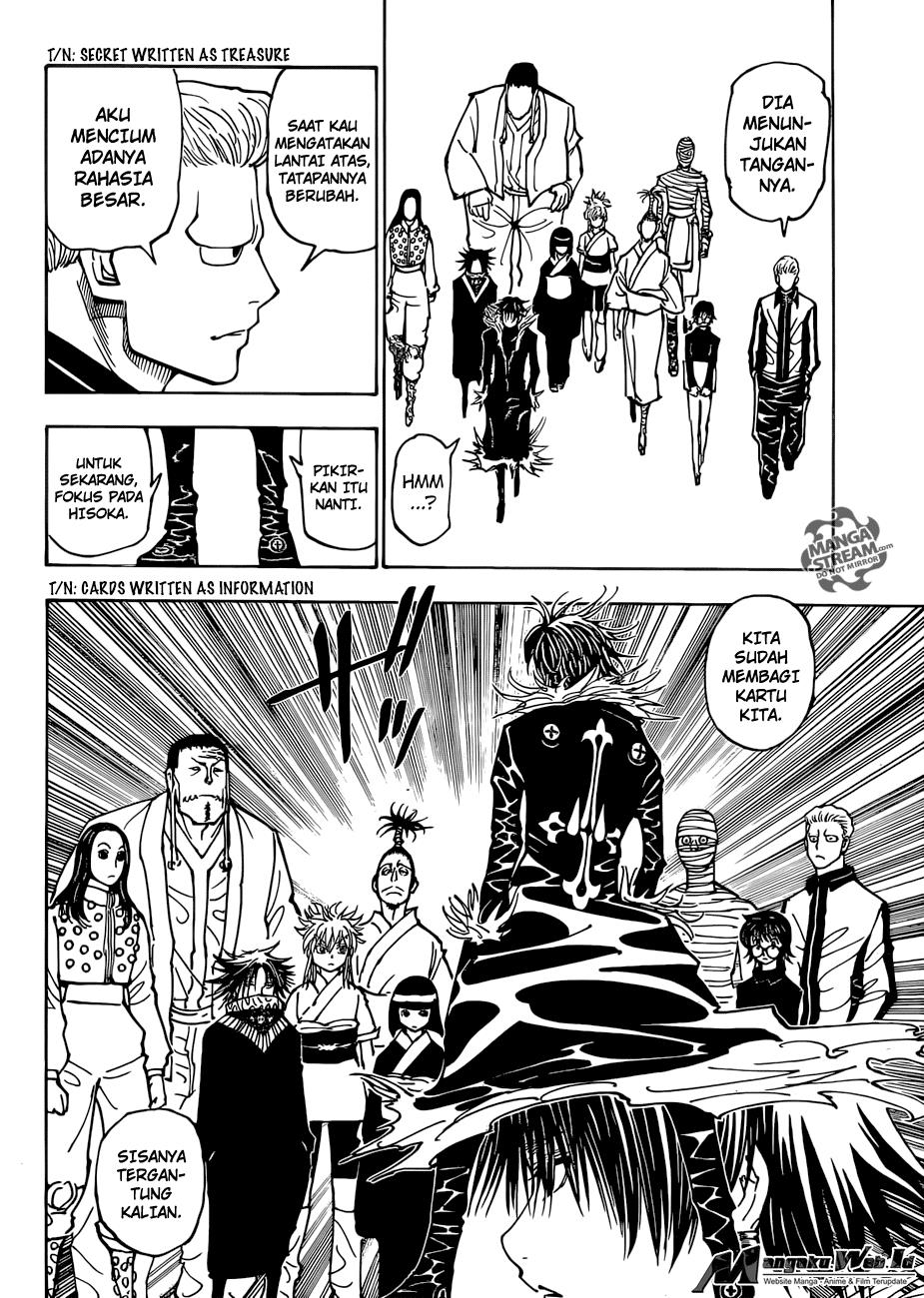 Hunter x Hunter Chapter 377 Gambar 14