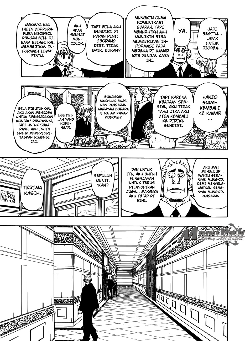 Hunter x Hunter Chapter 376 Gambar 10