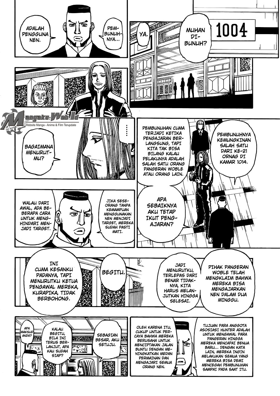 Hunter x Hunter Chapter 376 Gambar 17