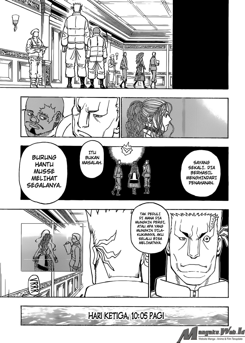 Hunter x Hunter Chapter 376 Gambar 4