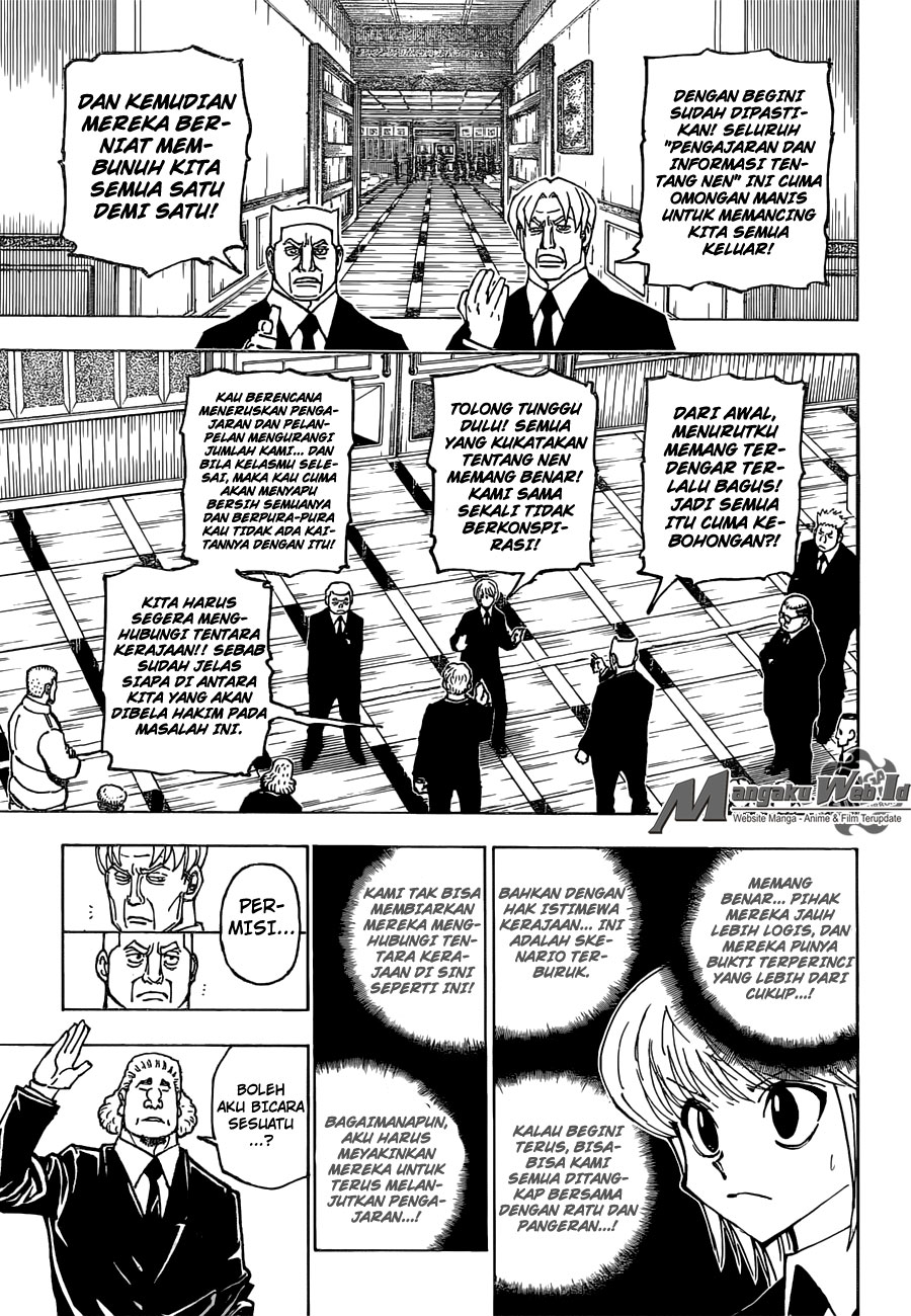 Hunter x Hunter Chapter 376 Gambar 6