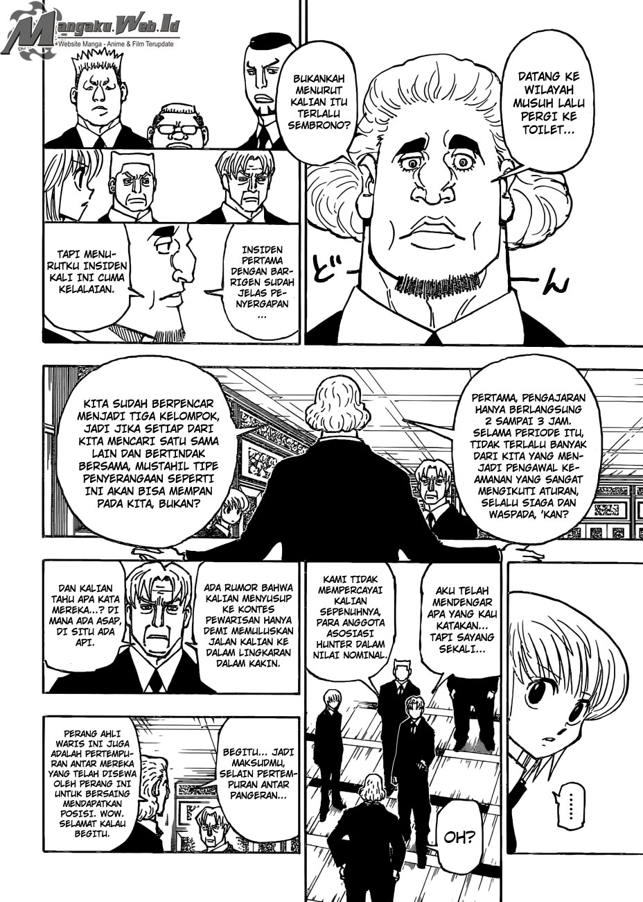 Hunter x Hunter Chapter 376 Gambar 7