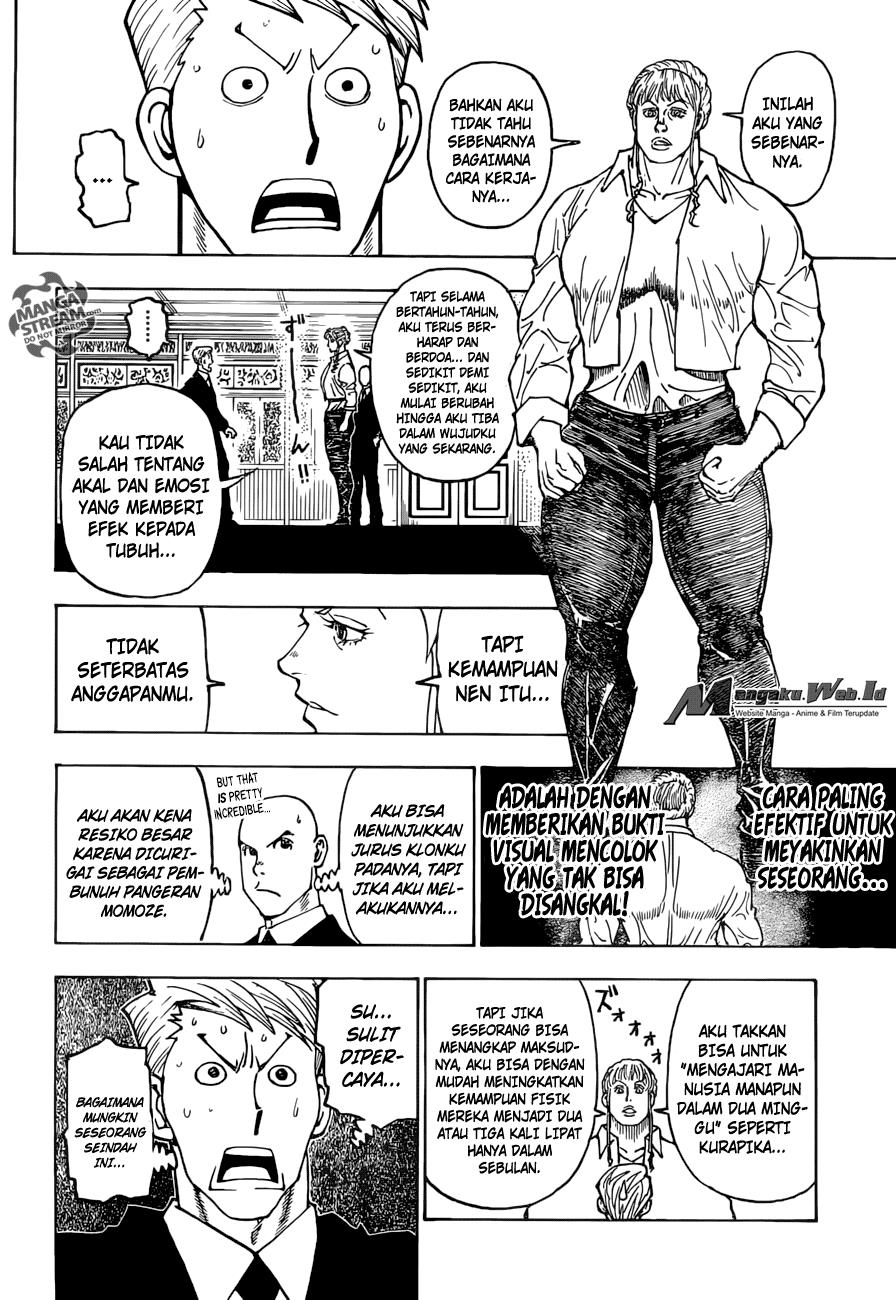 Hunter x Hunter Chapter 375 Gambar 13