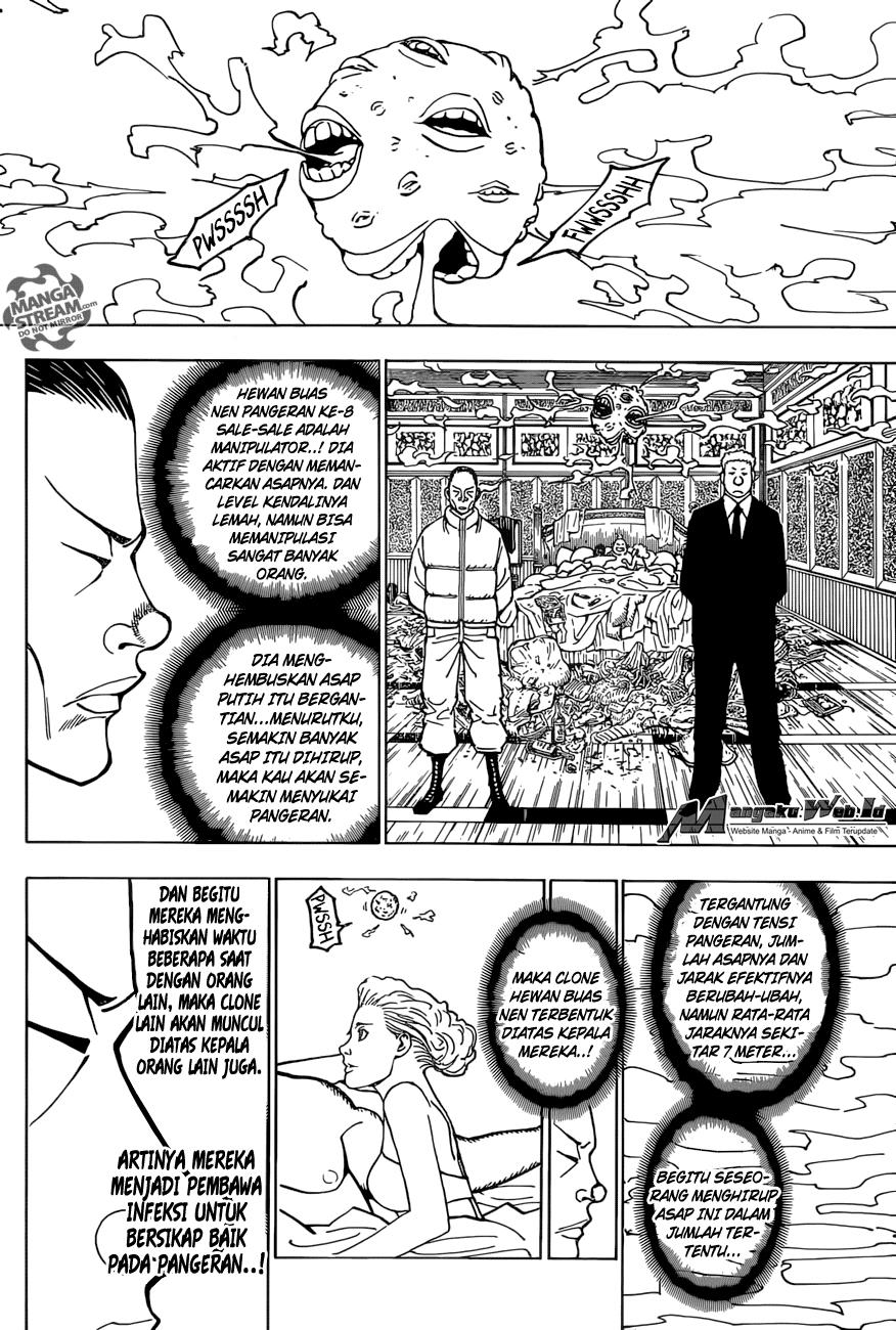 Hunter x Hunter Chapter 374 Gambar 14