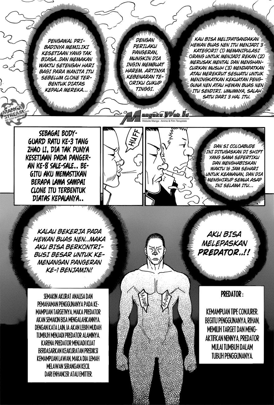 Hunter x Hunter Chapter 374 Gambar 15